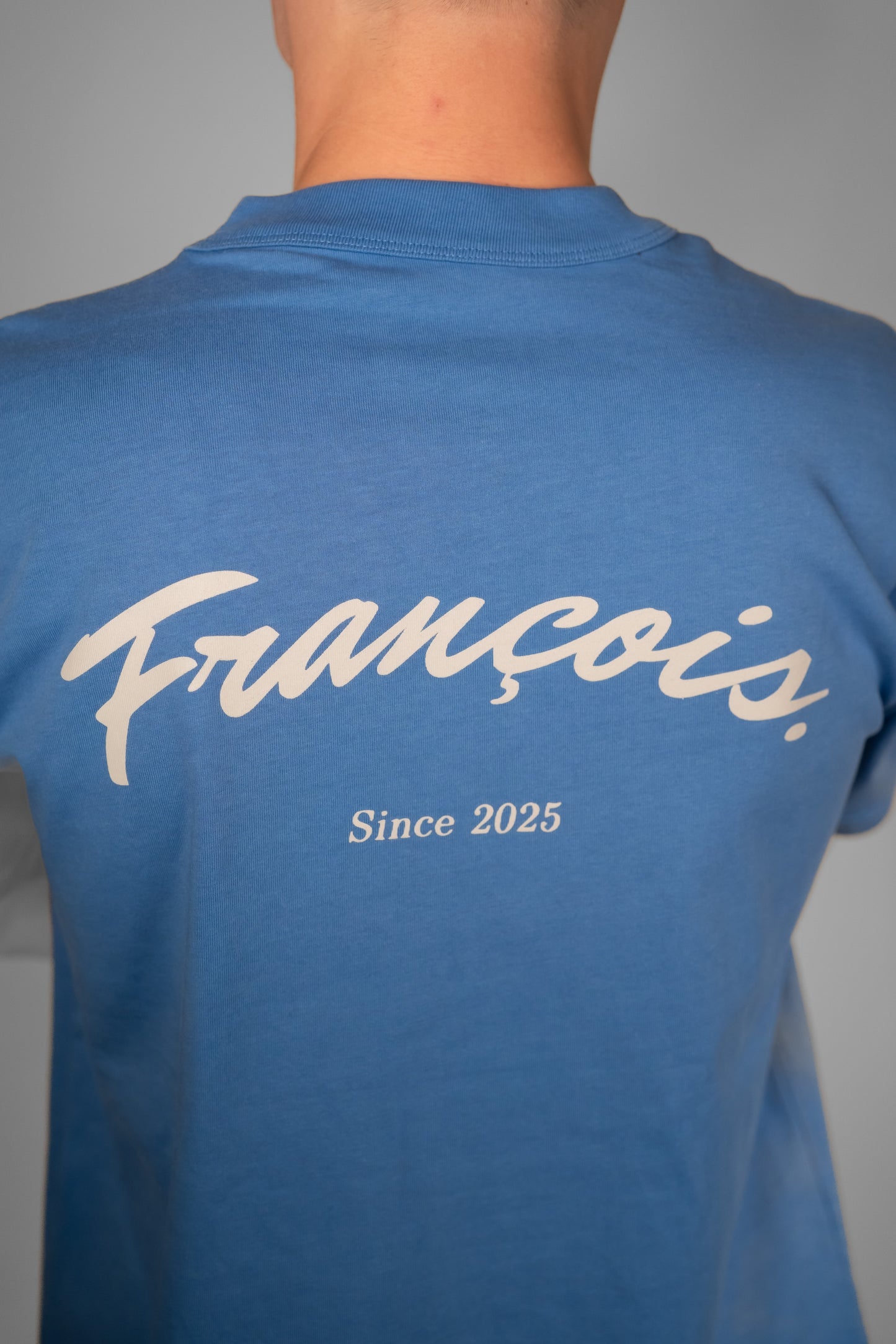 The François T-Shirt - Ocean Blue