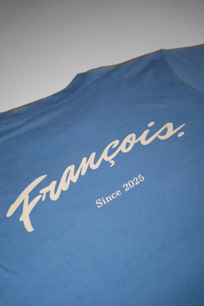The François T-Shirt - Ocean Blue