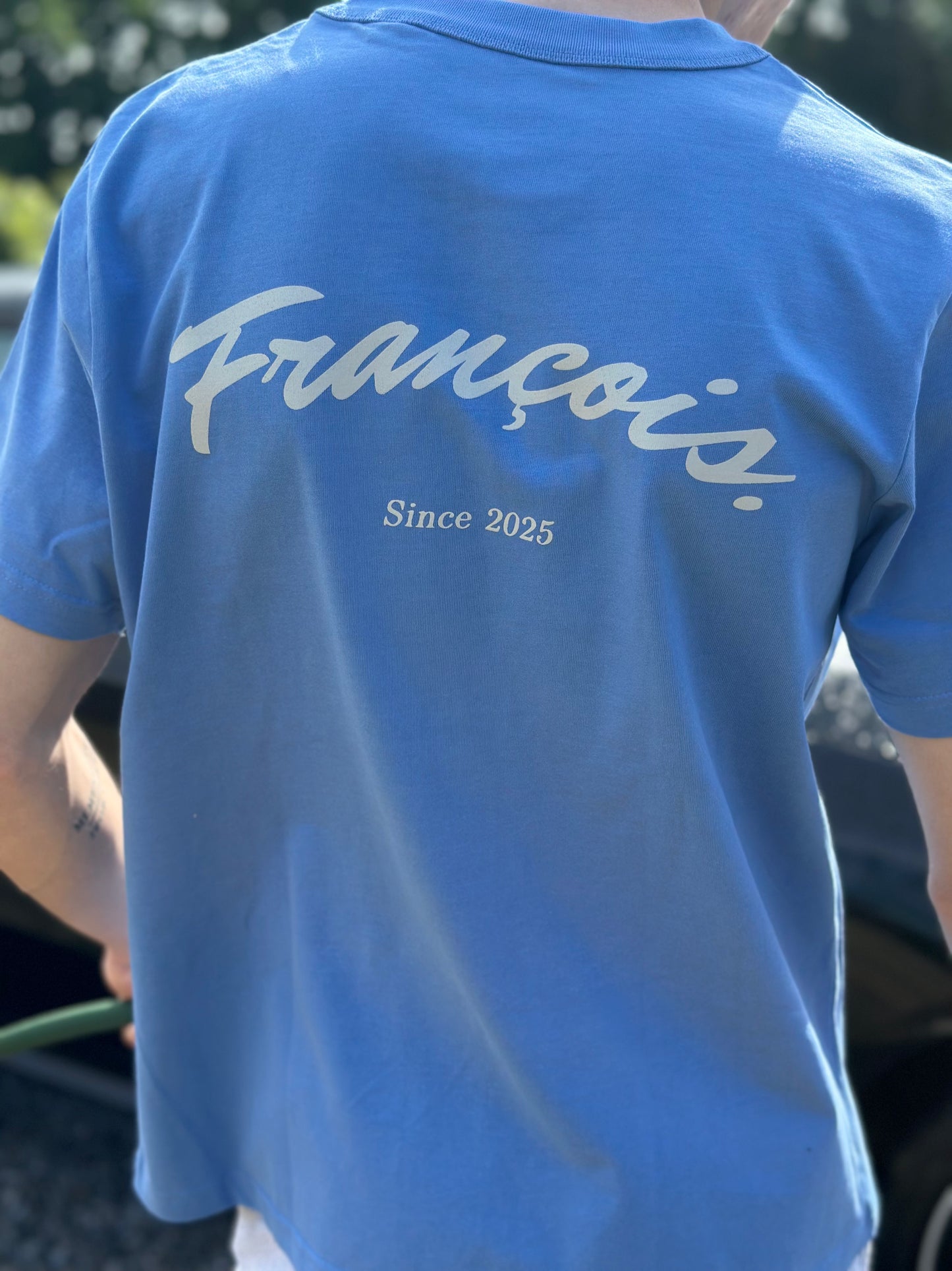 The François T-Shirt - Ocean Blue