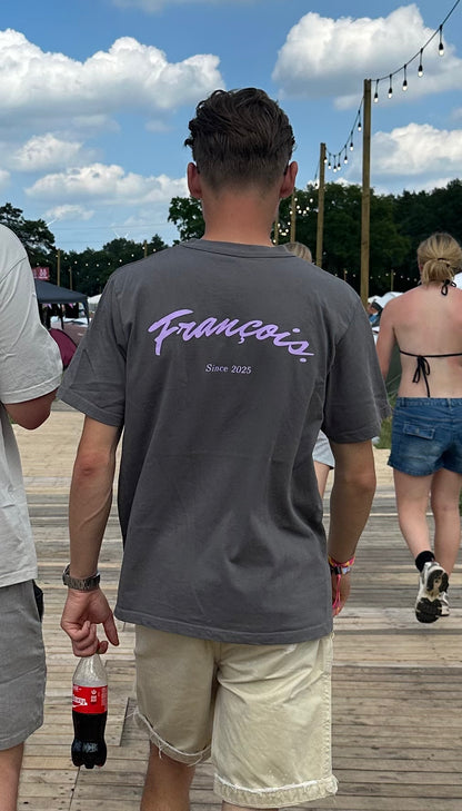 The François T-Shirt - Powder Grey