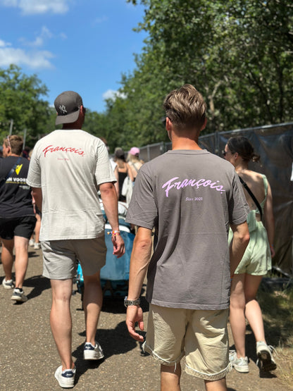 The François T-Shirt - Powder Grey